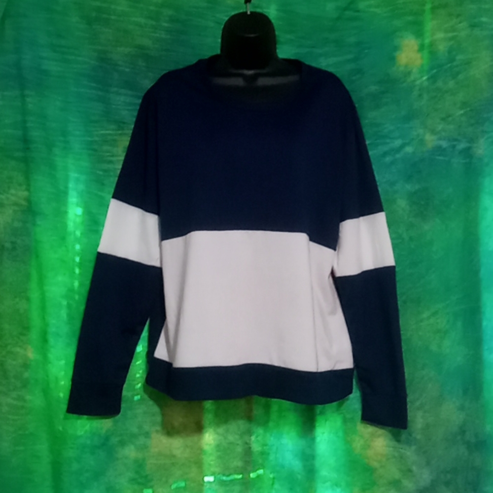 Top Girl LA Striped Shirt - 1X